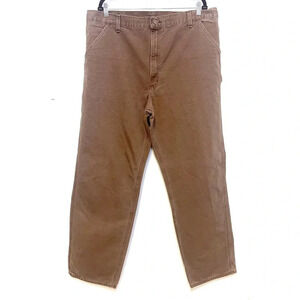 Carhartt Heavy Duty Utility Duck Work Pants 40x32 - Canvas Straight Leg Workwear